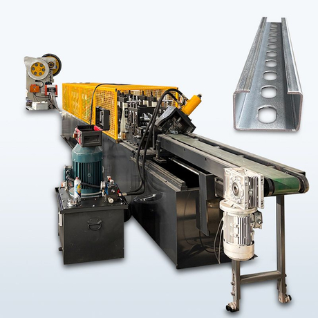 Professional Production High Quality C Purlin Roll Forming Machine for Russian 