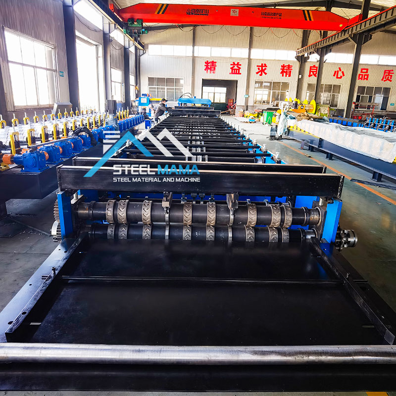 Factory Supply High Precision 1000mm Galvanized Floor Decking Roll Forming Machine Steel Building Material Machinery