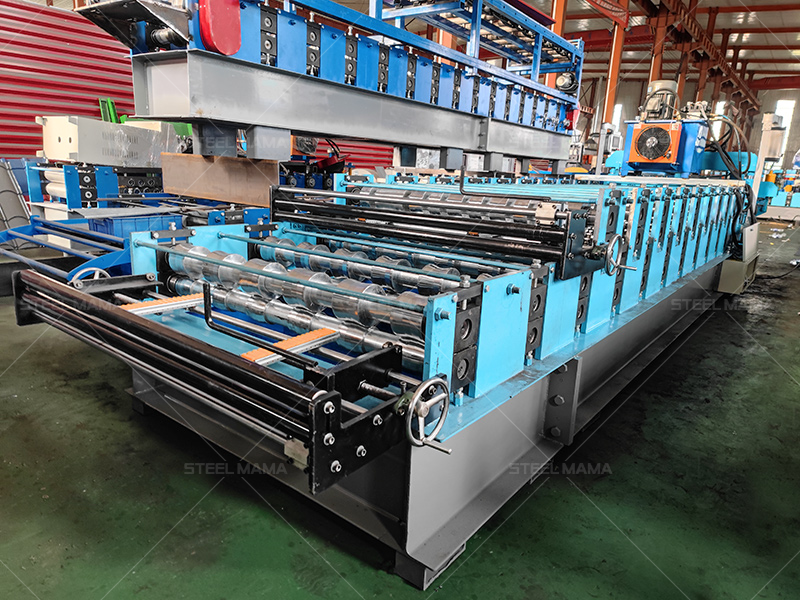 trapezoidal roof tilel roll forming machine
