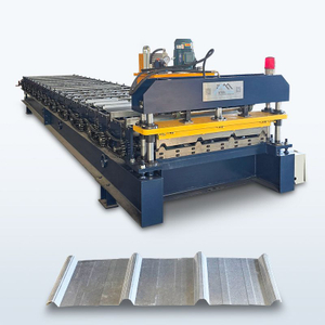 High Efficiency Custom Design 1045 Trapezoidal Roofing Sheet Roll Forming Machine for Indonesia
