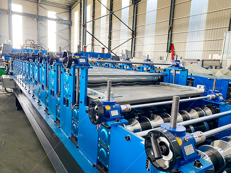 Metal roof tile roll forming machines