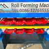 Zimbabwe Popular 762&725 Double Layer Metal Steel Profile Roofing Tile And IBR Sheet Roll Forming Machine