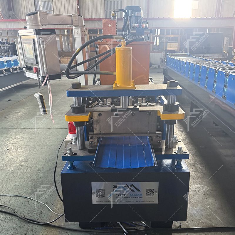 Ghana Popular High Standard Full Automatic Self Lock Roof Sheet Roll Forming Machine