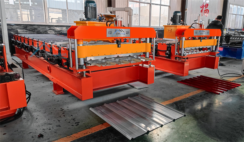 trapezoid roofing sheet profiling machine