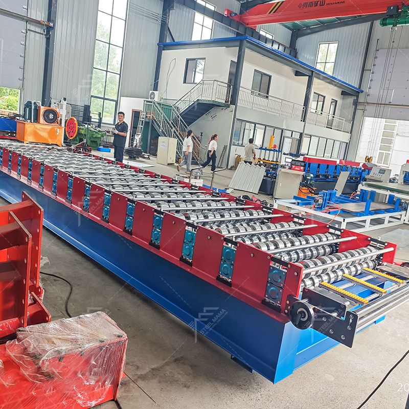 Mexico Popular High Quality Full Automatic Metal Steel Roof Sheet Zee Tile Making Machine