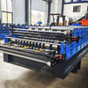 Uruguay Popular Full Automatic 988 Corrugated & 1050 Trapezoidal Double Layer Roofing Sheet Roll Forming Machine