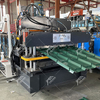 Bolivia Popular High Stability 820 Corrugated & 820 Tile Roofing Sheet Double Layer Machine
