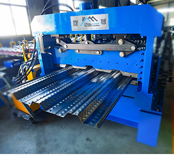 steel deck floor roll forming machine