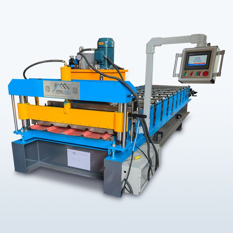 Chile Popular High Performance 840 Trapezoidal Roofing Sheet Roll Forming Machine