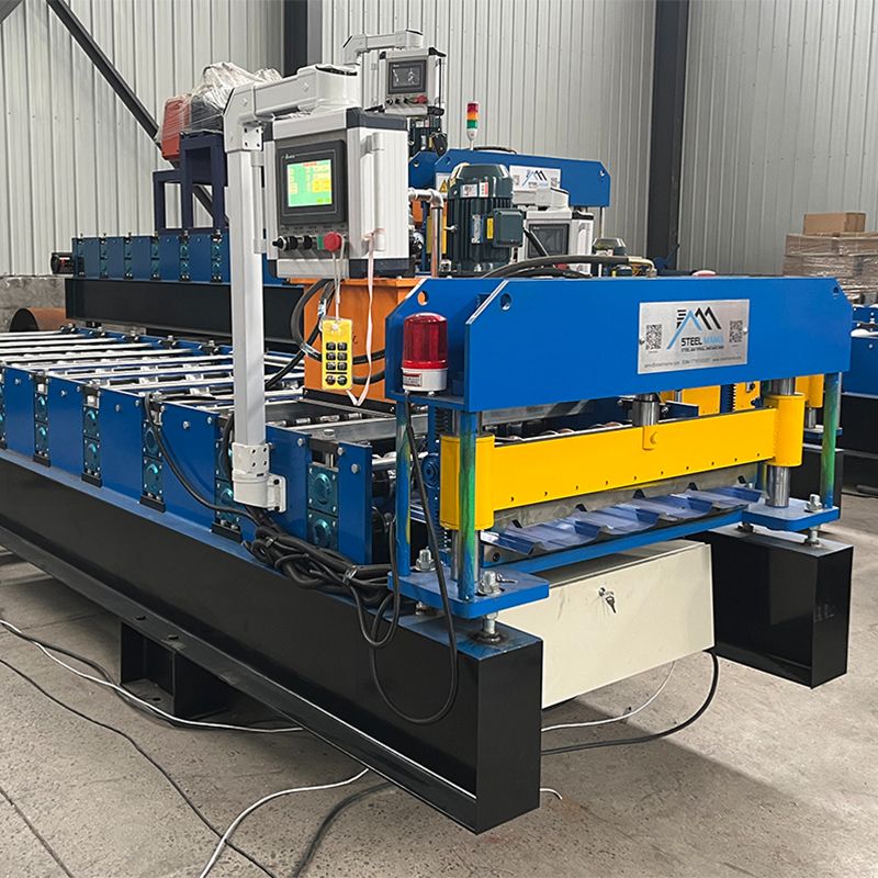 South Sudan Popular High Performance 840 Trapezoidal Roofing Sheet Roll Forming Machine