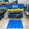 South Sudan Popular High Efficiency 868 Tile Roof Sheet Roll Forming Machine