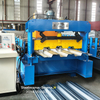 Colombia Popular High Efficiency Decking Floor Roll Forming Machine