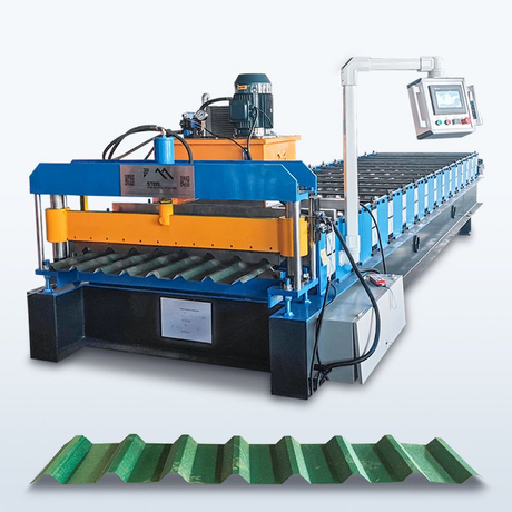 Mexico Popular High Efficiency Custom Design R101 Trapezoidal Roofing Sheet Roll Forming Machine