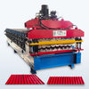 Colombia Popular High Performance R101 Trapezoidal & 966 Tile Roofing Sheet Double Layer Machine