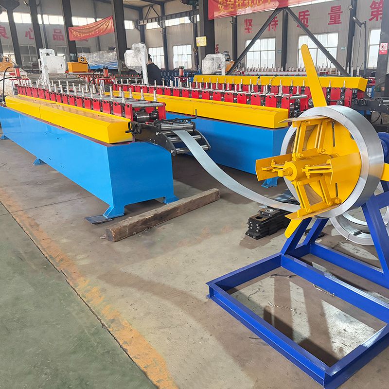 Mexico Popular High Speed Galvanized Metal Kr18 Letter Z Shape Clip Lock Roll Forming Machine