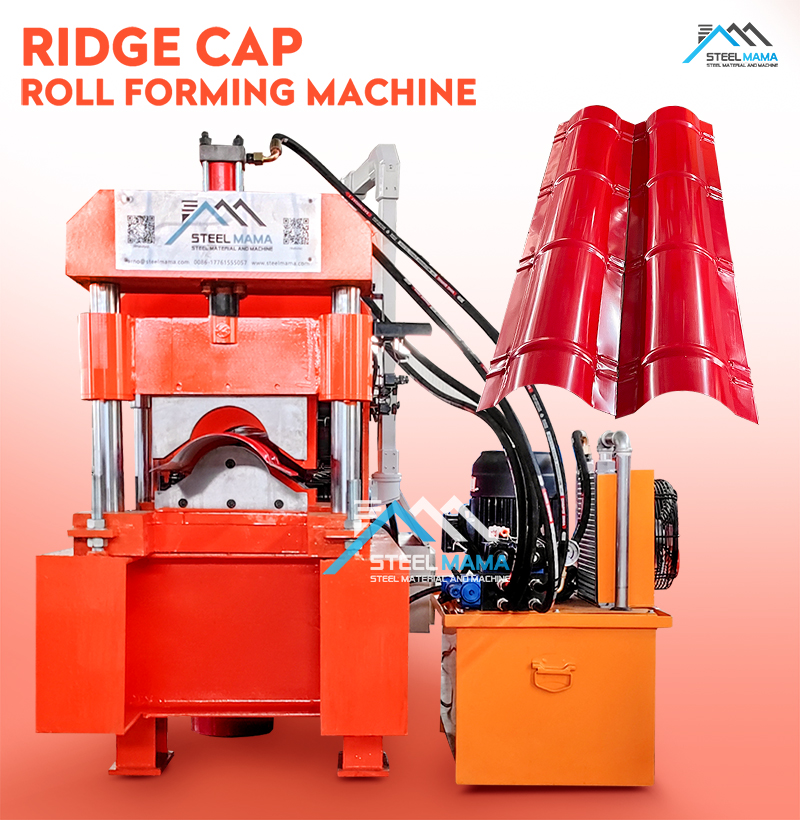 ridge cap forming machine