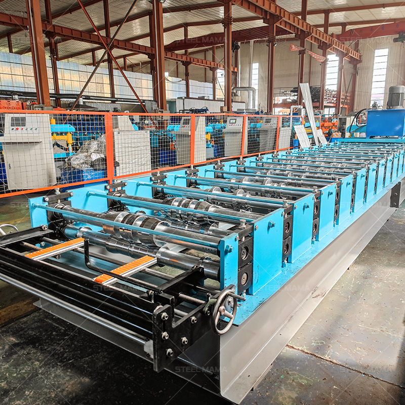 Factory New Design Cold Galvanizing Iron 914 IBR Trapezoidal Metal Steel Roofing Sheet Roll Forming Machine Price