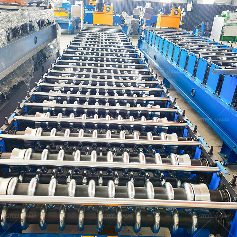 Made In China Metal Iron Aluminium Color Steel Corrugated Roofing Sheet G550 Arc Panel Roll Forming Machine