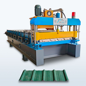 Zimbabwe Popular Long Lifespan High Efficiency 840 Trapezoidal Roofing Sheet Roll Forming Machine