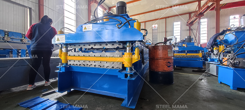 portable metal roof roll forming machine for sale