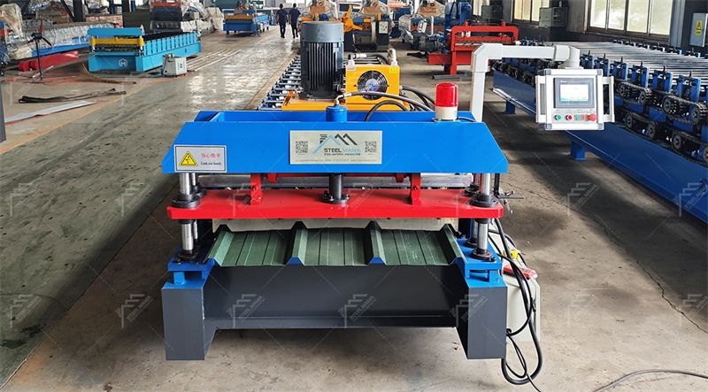 highspeed trapezoidal sheet rollf orming machine