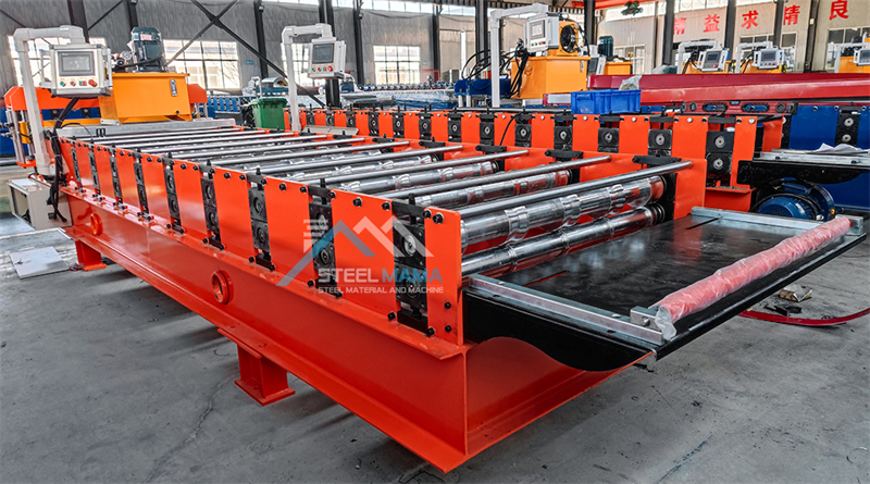 trapezoidal sheet roll forming machine