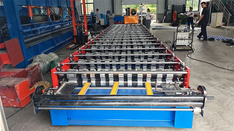 Glazed Zee Tile Roof Sheet Machine Factory