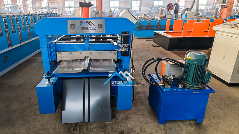 automatic ridge cap roll forming machine