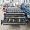 Uruguay Popular Full Automatic 988 Corrugated & 1050 Trapezoidal Double Layer Roofing Sheet Roll Forming Machine