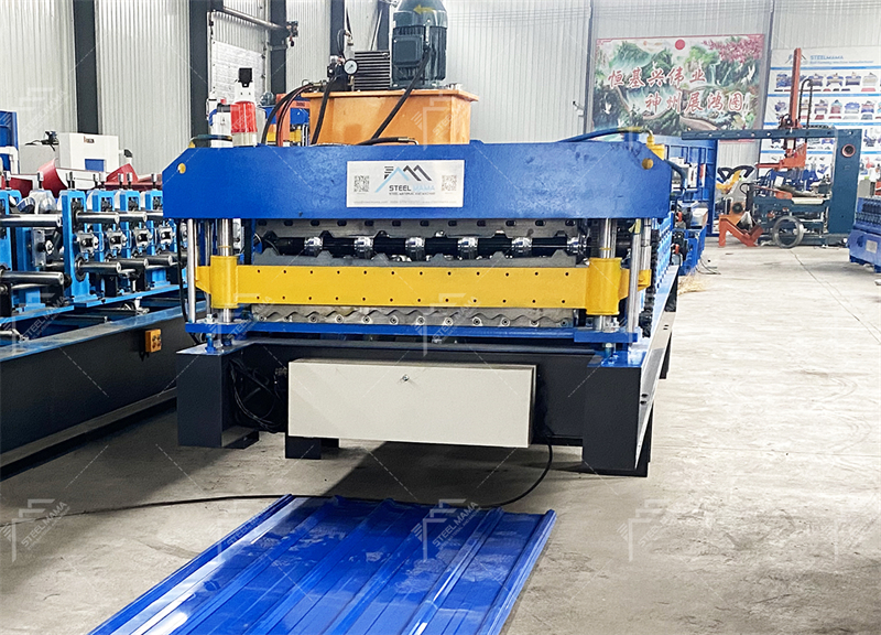 double layer roofing making machine