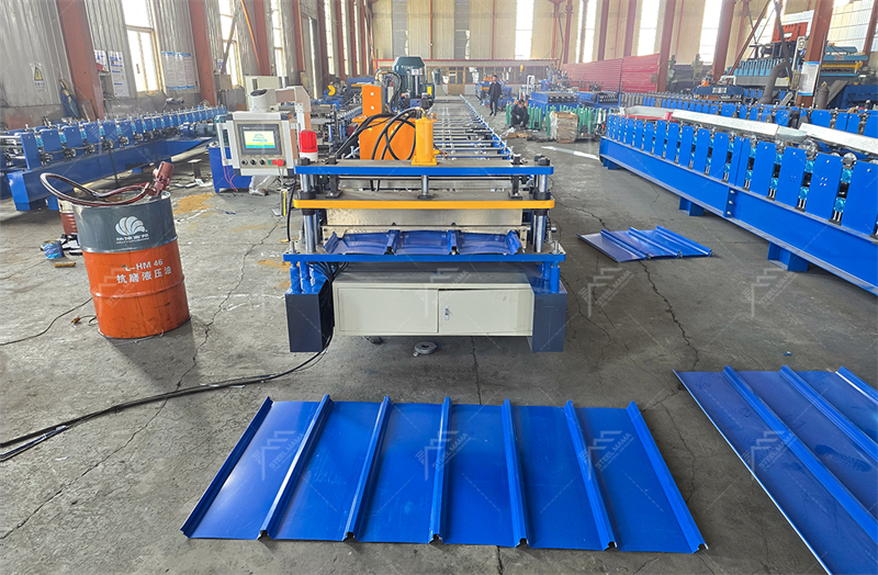 metal 980 Klip lock Roll Forming Machine