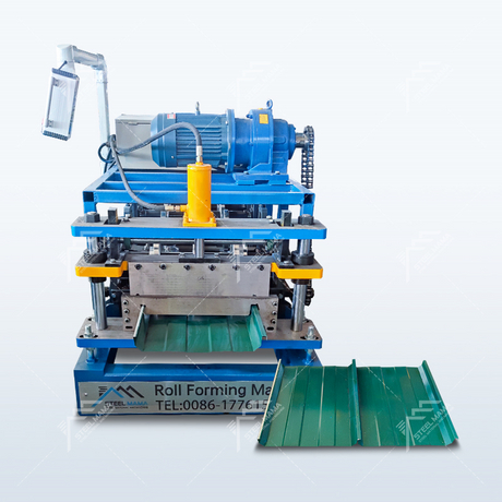 Chile Popular Full Automatic High Productivity KR18 Standing Seam Roll Forming Machine