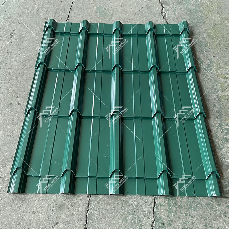 Bolivia Popular High Stability 820 Corrugated & 820 Tile Roofing Sheet Double Layer Machine