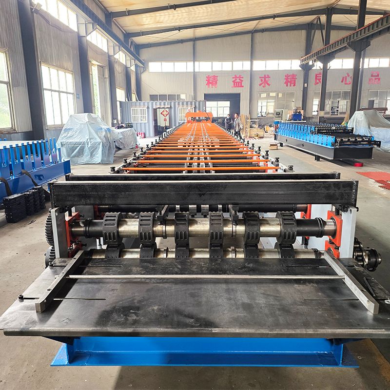 Mexico Popular High Stability Full Automatic 926 Decking Floor Roll Forming Machine