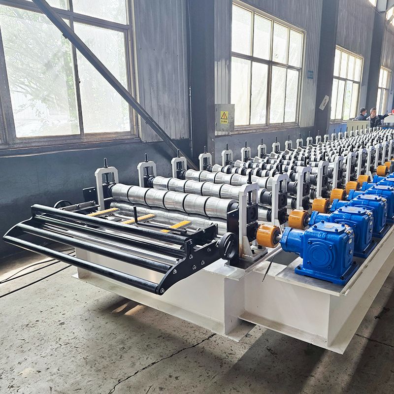 Canada High Efficiency Durable IBR Metal Roofing Sheet Roll Forming Machine