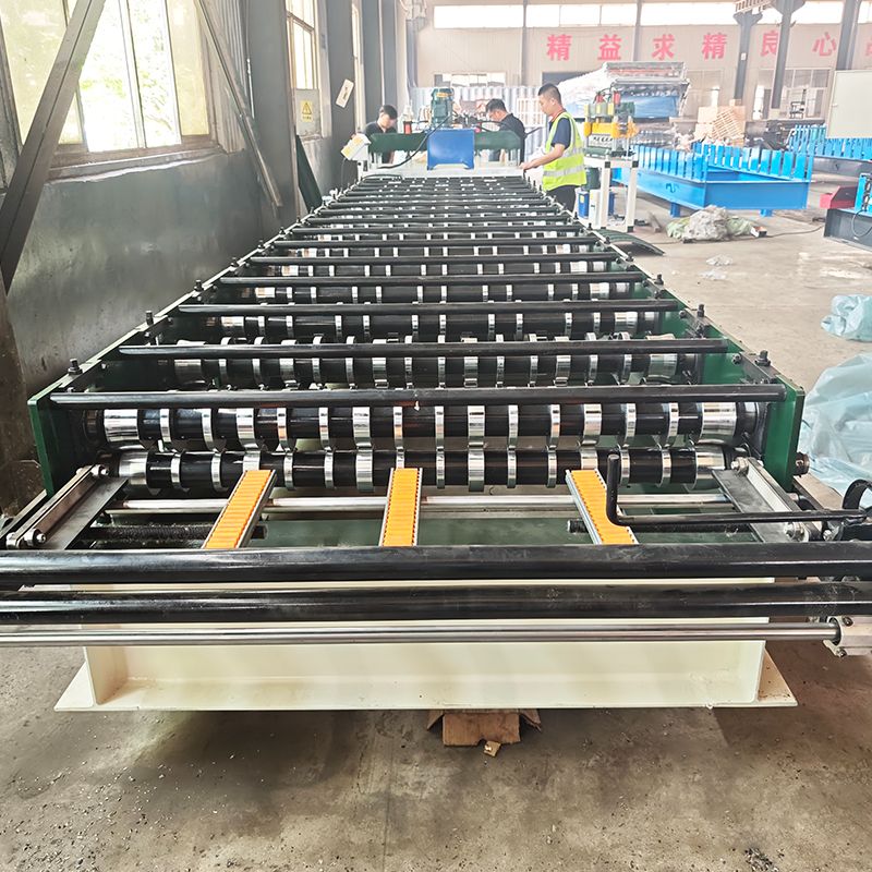 Brazil Popular Hot Sale Full Automatic TP40 Trapezoidal Roofing Sheet Roll Forming Machine