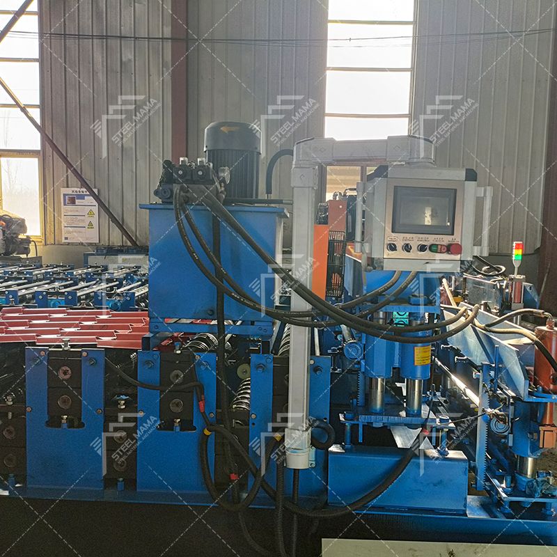 Factory Direct Sales Brick Tile And Corrugated Double Layer Roofing Sheet Roll Forming Machine For Zambia