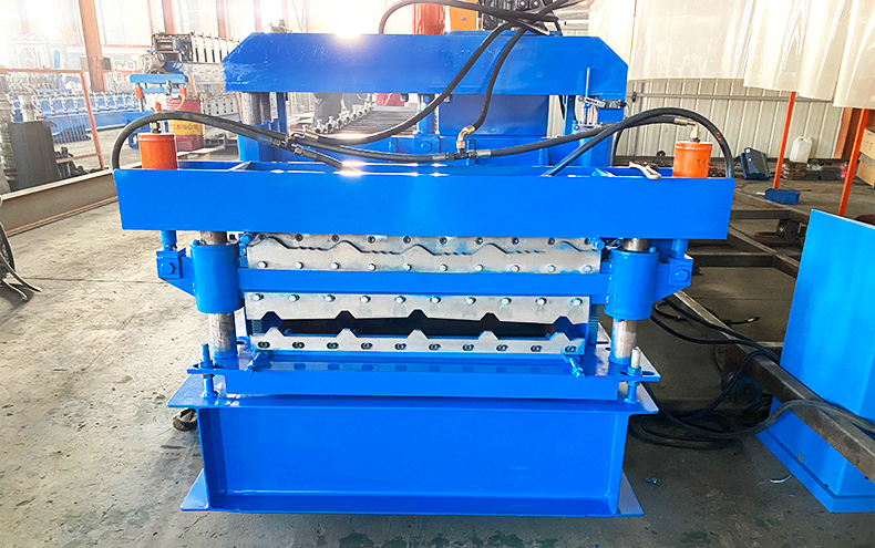 Purchasing Festival activities 800 Glazed Tile 840 IBR Double Layer Roll Forming Machine