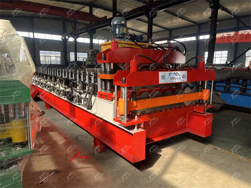 double layer roofing making machine