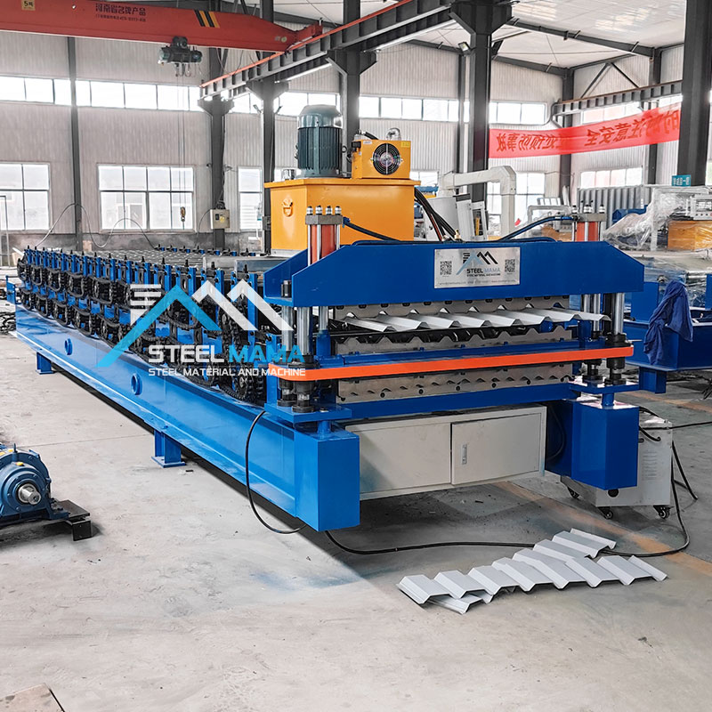 Combined Double Layer 988 IBR Sheet Iron Metal Roofing Roll Forming Machinery R101 Corrugated Making Machine