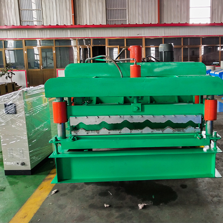 High Quality Glaze Tile Metal Roof Sheet 1000 Brick Step Tile Roll Forming Machine Production Line