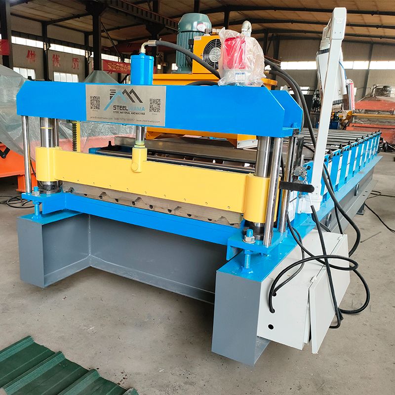 Zimbabwe Popular Long Lifespan High Efficiency 840 Trapezoidal Roofing Sheet Roll Forming Machine