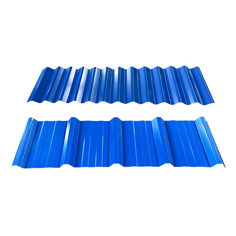 Dominican Popular High Productivity 770 Corrugated &TR5 Trapezoidal Roofing Sheet Double Layer Machine