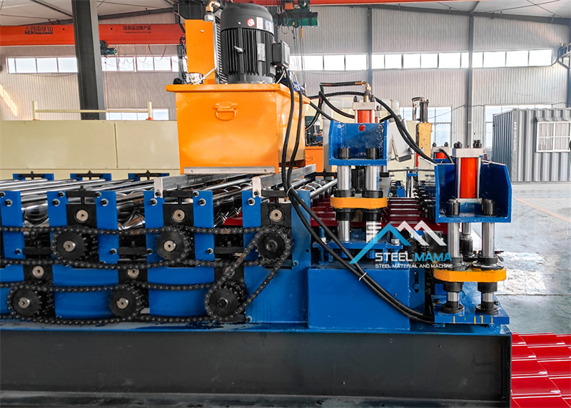 glazed tile sheet machine