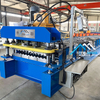 Full Automatic Glazed Metal Tile Roofing G550 Corrugated Sheet Cold Roll Forming Machine Production Line