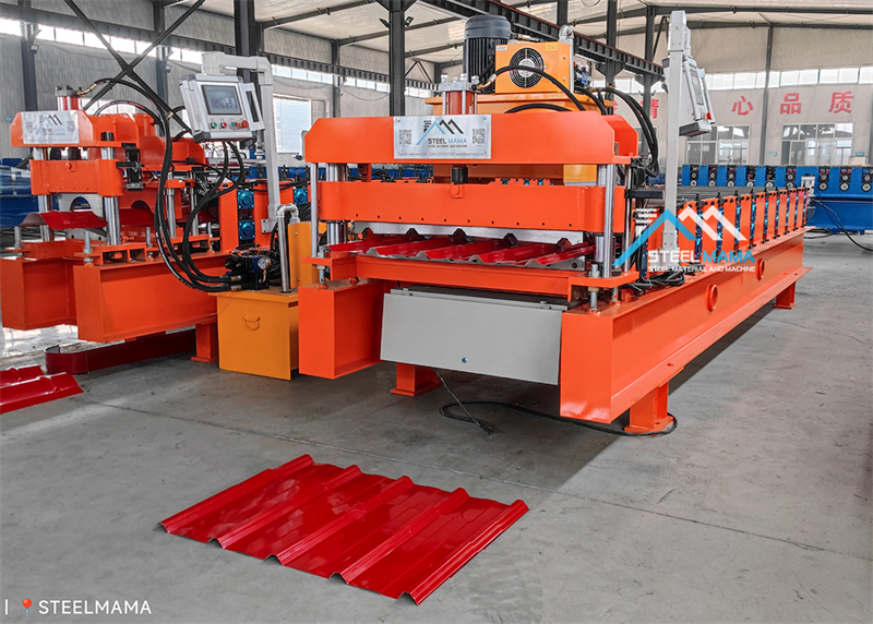 Trapezoidal Metal Sheet Roofing Machine