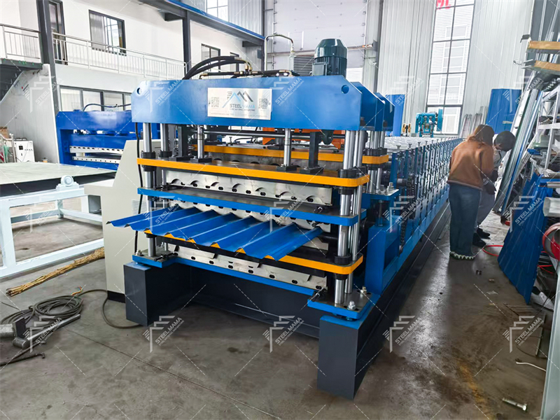 three layer roofing tile making machine