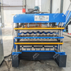 Mexico Popular High Performance 966 Tile & R101 IBR & TR4 IBR Three Layer Roofing Sheet Machine