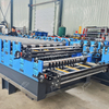 Uruguay Popular Full Automatic 988 Corrugated & 1050 Trapezoidal Double Layer Roofing Sheet Roll Forming Machine