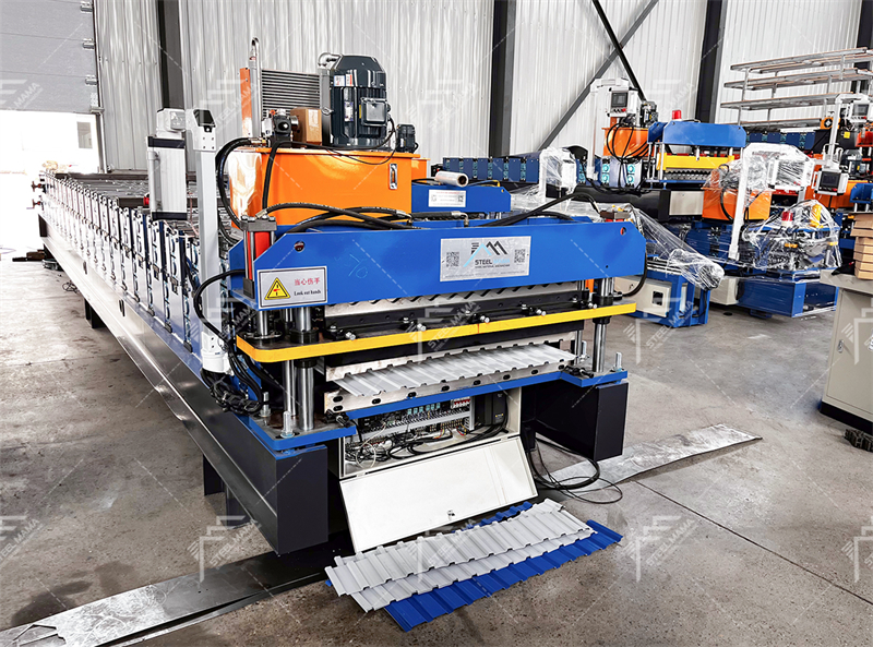 double layer roof forming machine